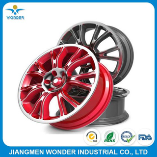 Nanotechnology Epoxy Car Tire Wheels Chrome Powder Coating