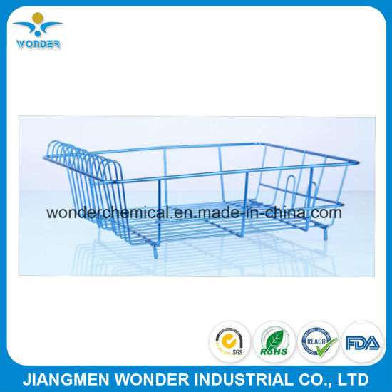 Metallic Nanotechnology Epoxy Chrome Blue Powder Coating