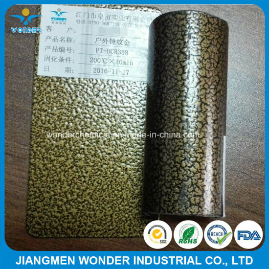 Outdoor Iron Use Anticorrosion Copper Effect Wrinkle Antique Powder Coating