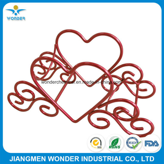 Non-Toxic Double Layers Mirror Chrome Red Powder Coating Paint