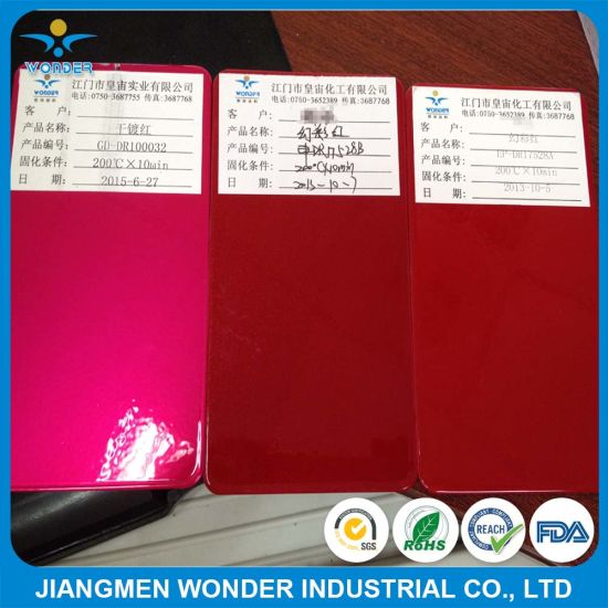 RAL3020 Red Powder Paint for Fitness Equipment